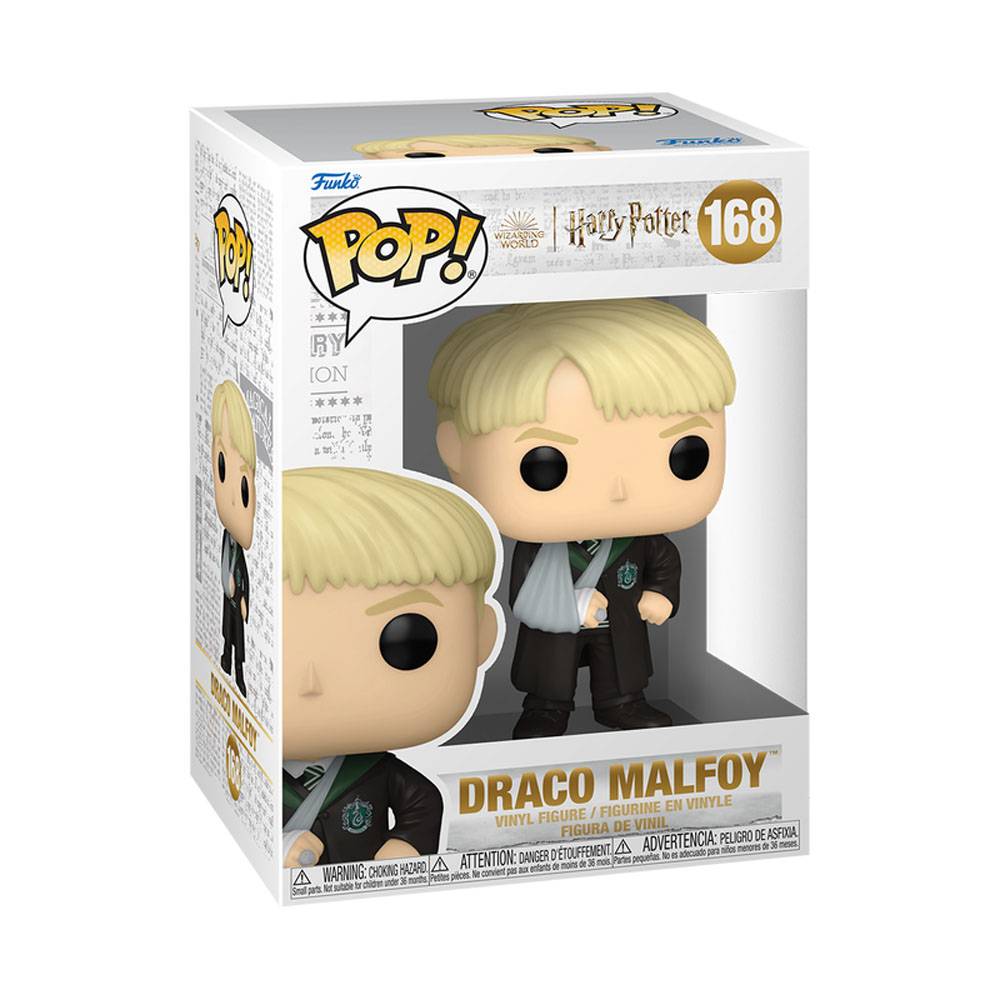 Figura Funko Pop! Vinyl: Harry Potter e o Prisioneiro de Azkaban - Draco Malfoy | #168