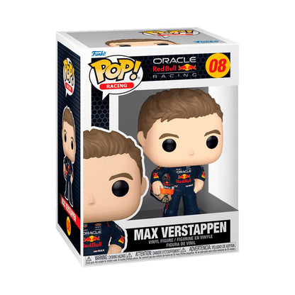 Figura Funko Pop! Racing Vinyl: F1 - Red Bull Racing - Max Verstappen with Helmet | #08