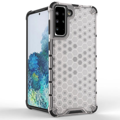 Honeycomb case armored cover with a gel frame for Samsung Galaxy S22 + (S22 Plus) blue_1
