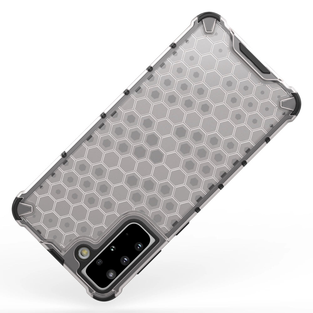 Honeycomb case armored cover with a gel frame for Samsung Galaxy S22 + (S22 Plus) blue_5