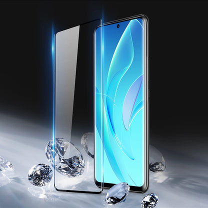 Dux Ducis Curved Glass Tempered glass for Honor 60 Pro with a black frame_2