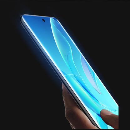 Dux Ducis Curved Glass Tempered glass for Honor 60 Pro with a black frame_5