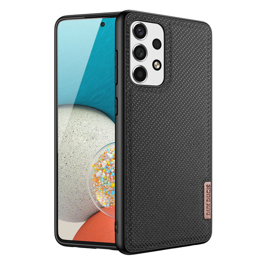 Dux Ducis Fino case cover, nylon material Samsung Galaxy A73 black_0