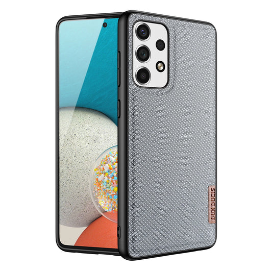 Dux Ducis Fino case is made of nylon material for Samsung Galaxy A73 blue_0