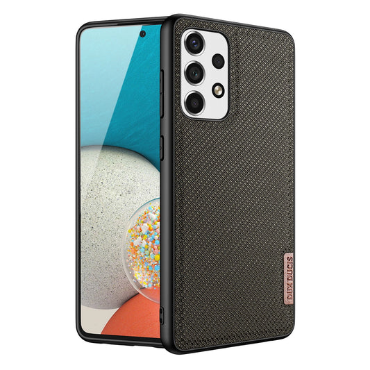 Dux Ducis Fino case is made of nylon material for Samsung Galaxy A73 green_0