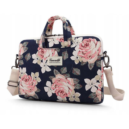 Canvaslife Briefcase Laptop Bag 15-16'' - Navy Blue/Pink_0