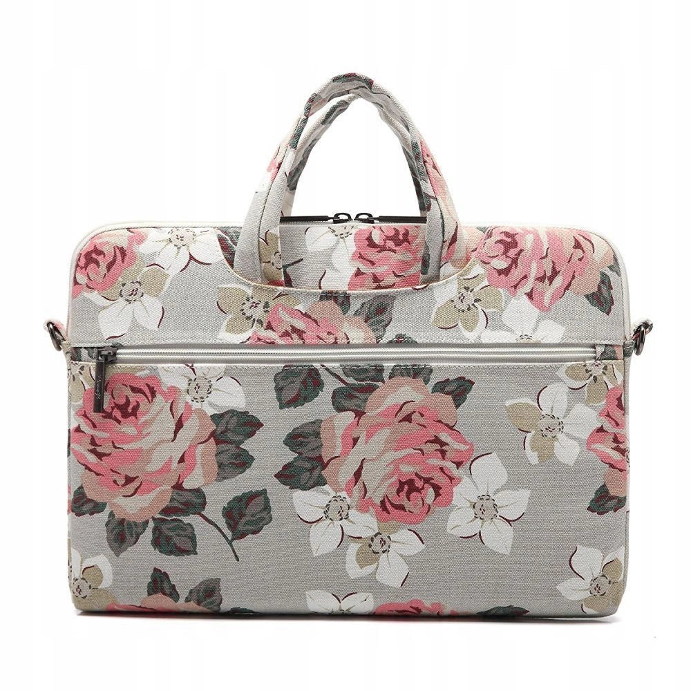 Canvaslife Briefcase Laptop Bag 15-16'' - Navy Blue/Pink_4