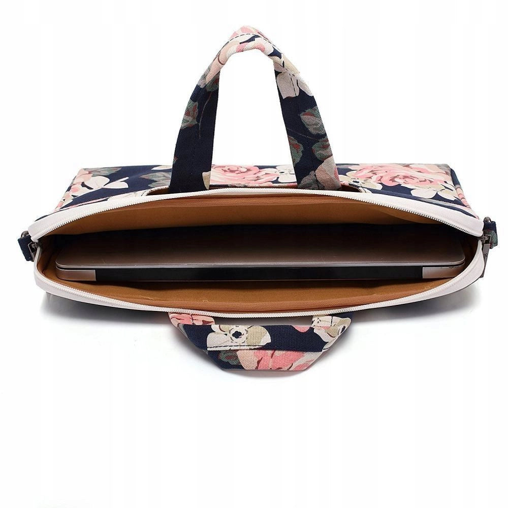 Canvaslife Briefcase Laptop Bag 15-16'' - White/Pink_6