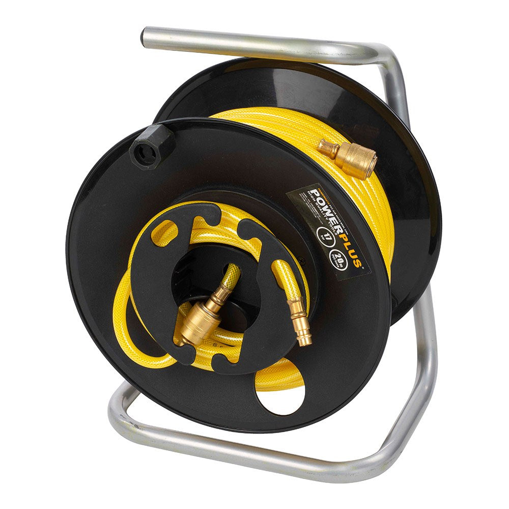 Enrolador portÃ¡til com mangueira pvc para ar, 20 m_0