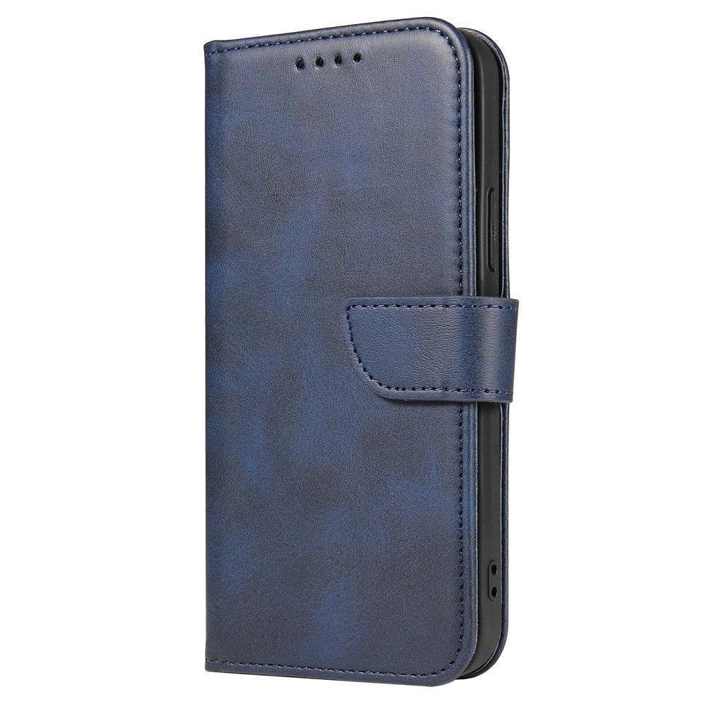 Magnet Case elegant case cover with a flap and stand function for Samsung Galaxy A73 blue_1