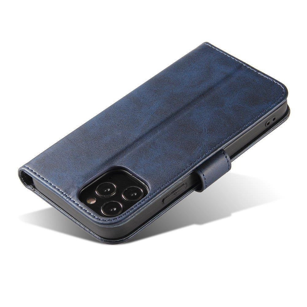 Magnet Case elegant case cover with a flap and stand function for Samsung Galaxy A73 blue_4