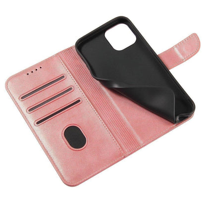 Magnet Case elegant case cover with a flap and stand function for Samsung Galaxy A73 pink_6