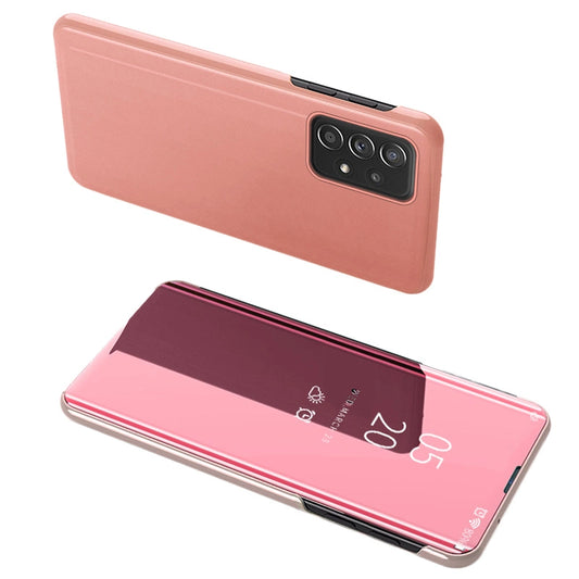 Clear View Case flip cover for Samsung Galaxy A73 pink_0