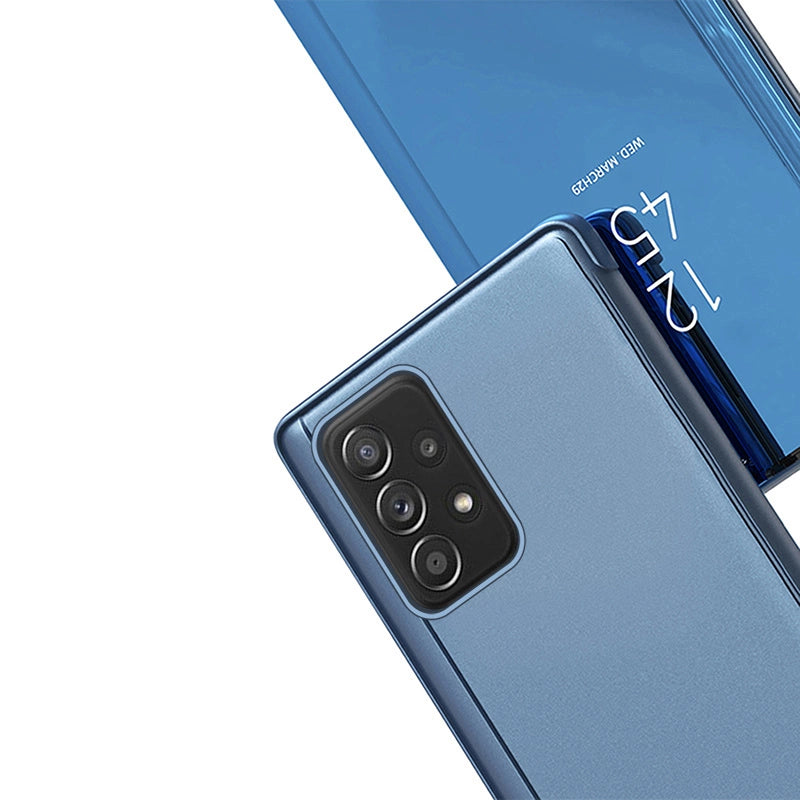 Clear View Case flip cover for Samsung Galaxy A73 blue_5