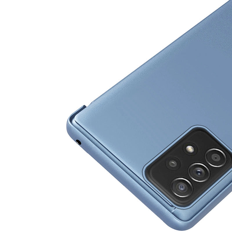 Clear View Case flip cover for Samsung Galaxy A73 blue_6