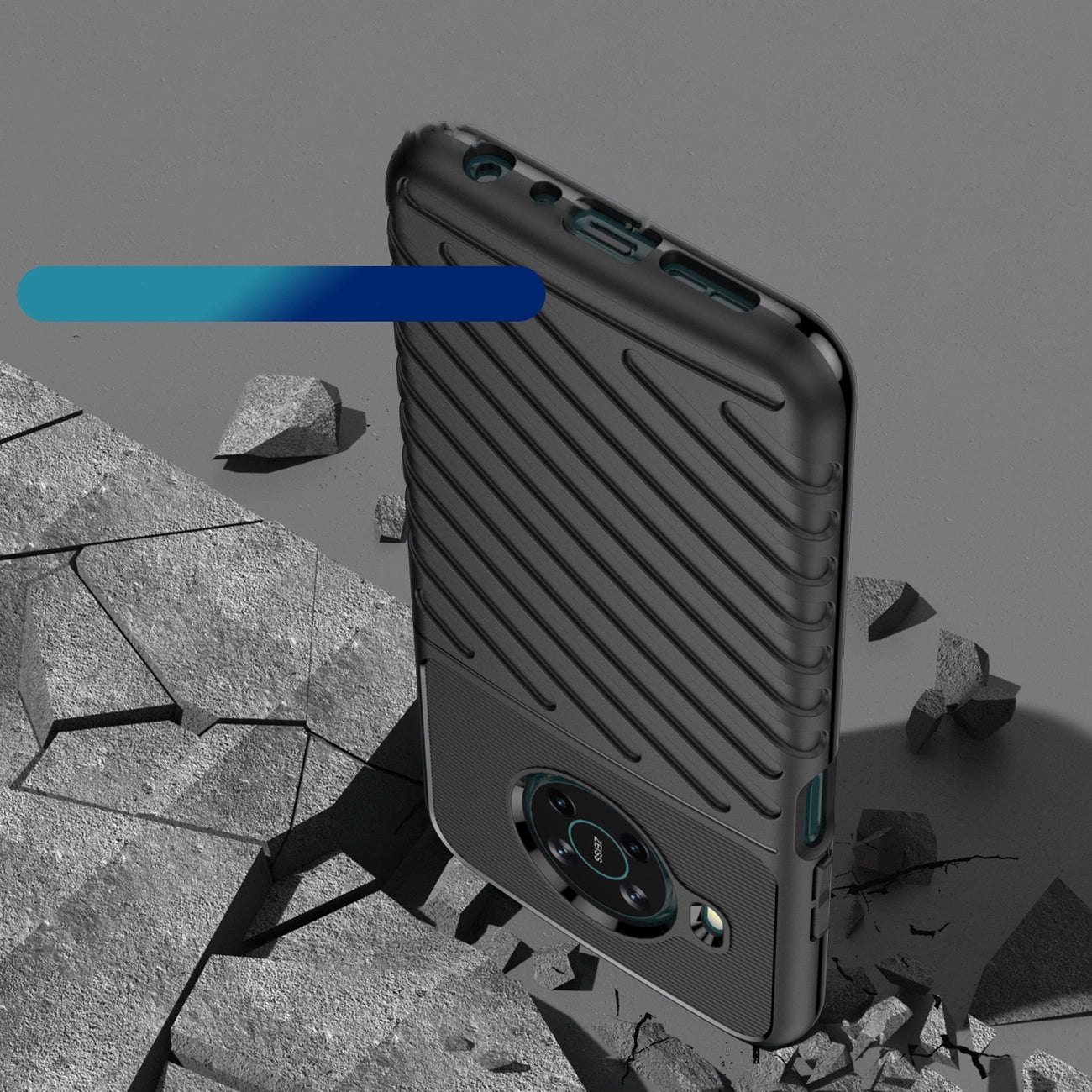 Thunder Case flexible armored cover for Nokia X100 black_5