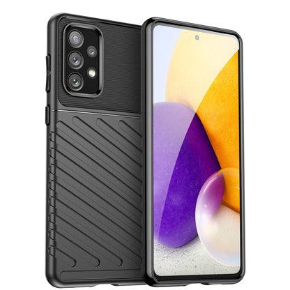 Thunder Case flexible armored cover for Samsung Galaxy A73 black_0