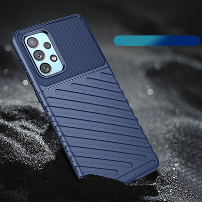 Thunder Case flexible armored cover for Samsung Galaxy A73 blue_4