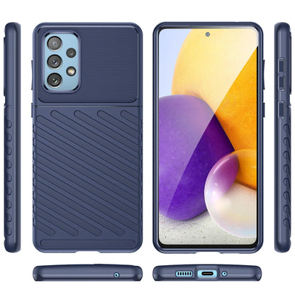 Thunder Case flexible armored cover for Samsung Galaxy A73 blue_7