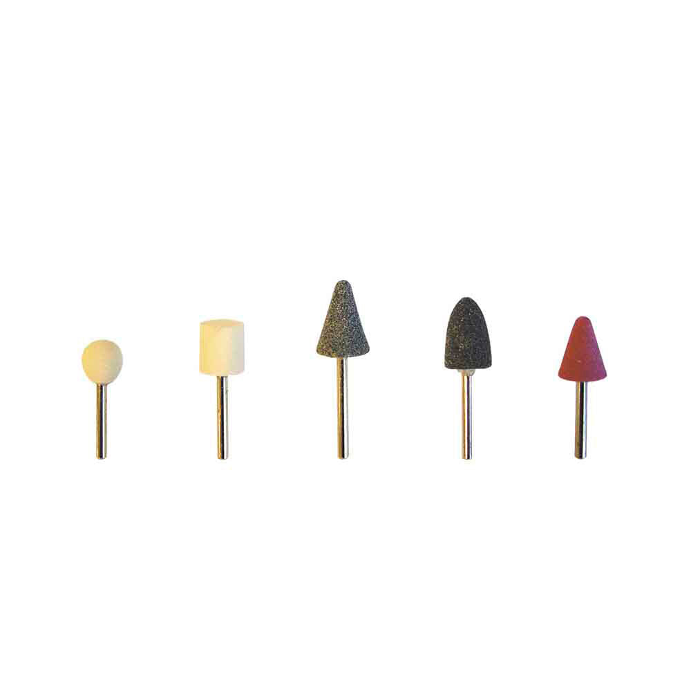 Blister 5 rebolos pedras esmeril 3 mm_0