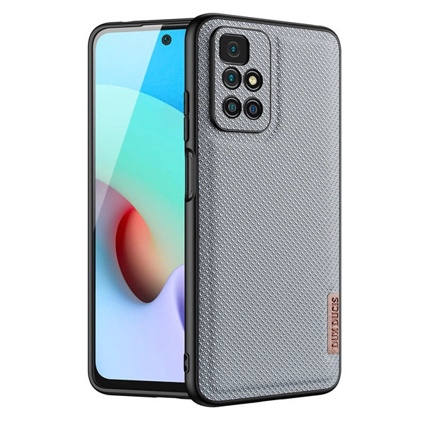 Dux Ducis Fino case cover covered with nylon material Xiaomi Redmi 10 blue_0