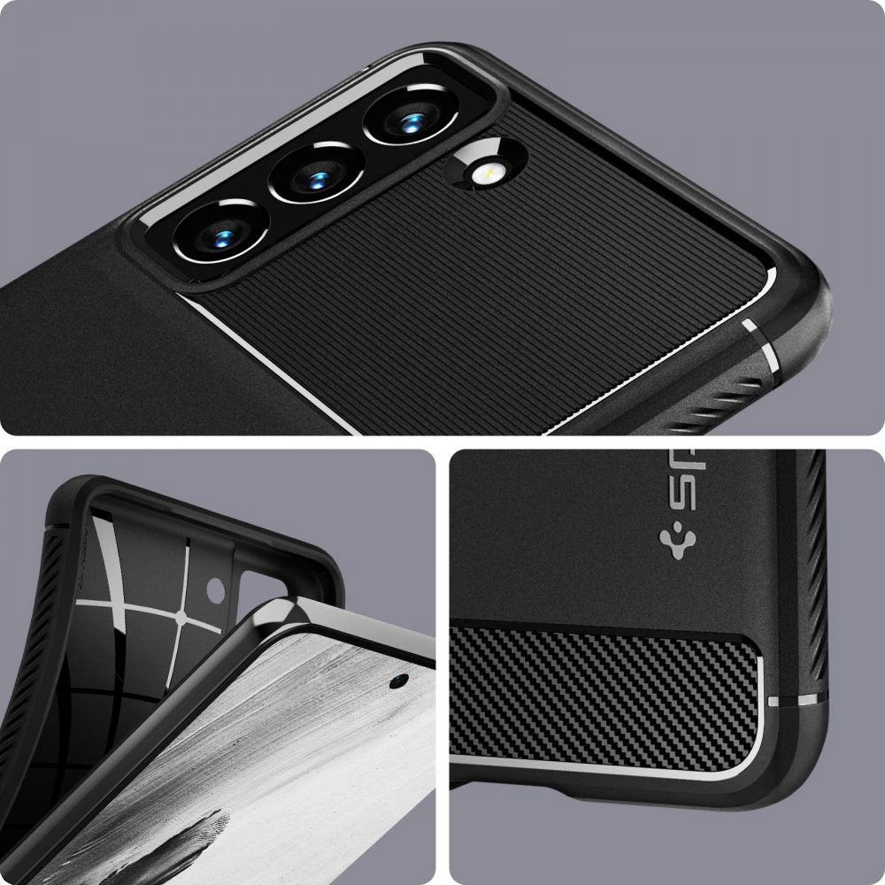 Spigen Rugged Armor Case for Samsung Galaxy S21 FE - Matte Black_9