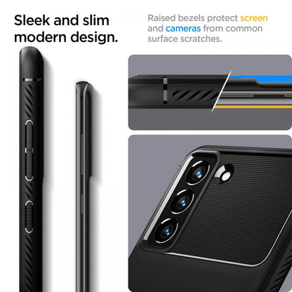 Spigen Rugged Armor Case for Samsung Galaxy S21 FE - Matte Black_11