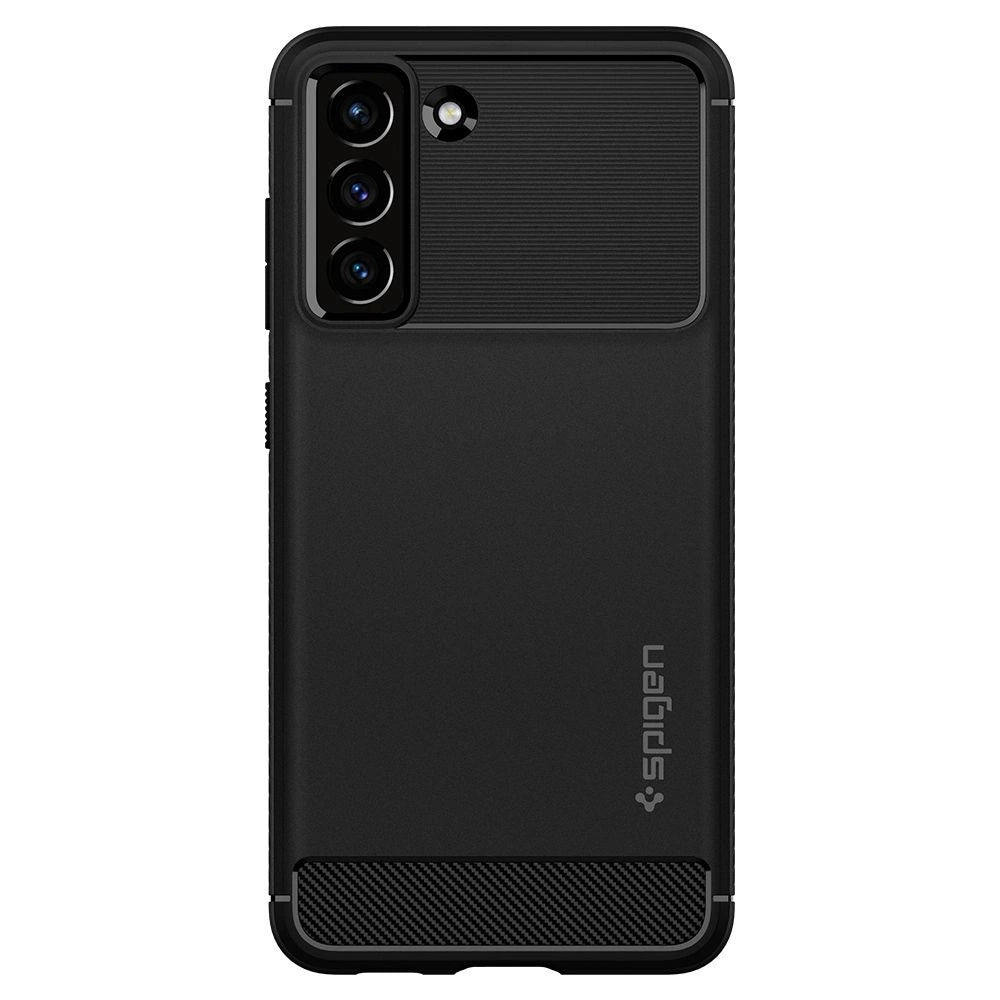 Spigen Rugged Armor Case for Samsung Galaxy S21 FE - Matte Black_1