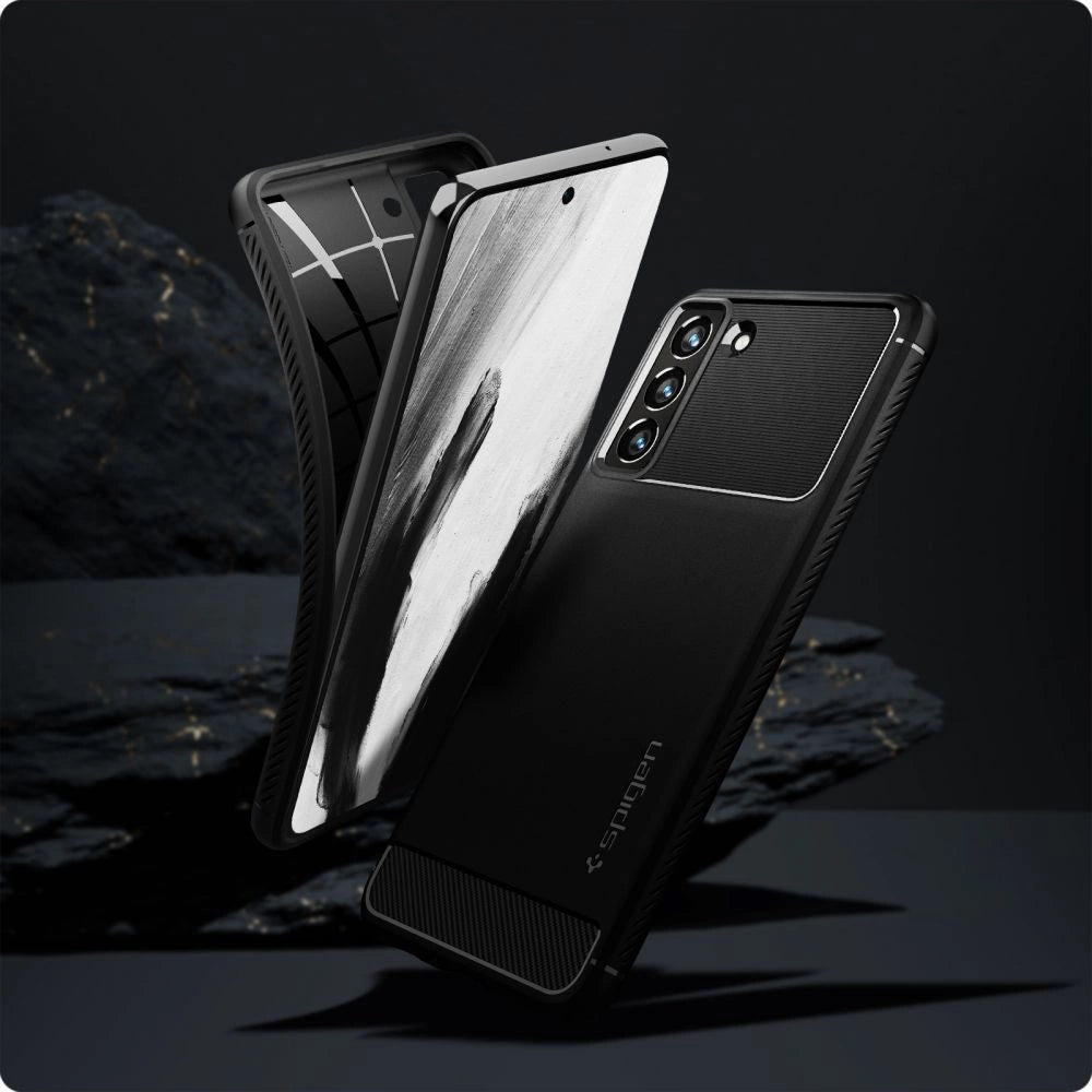 Spigen Rugged Armor Case for Samsung Galaxy S21 FE - Matte Black_8