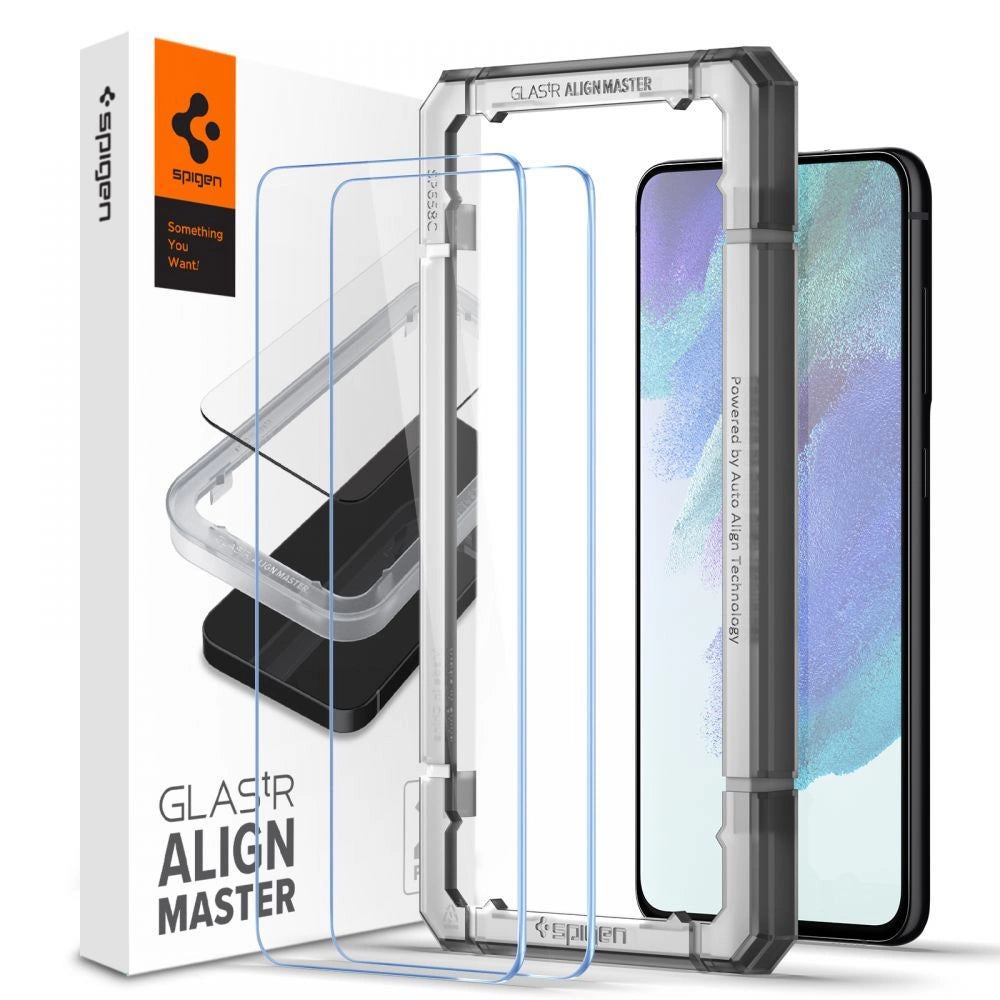 Spigen ALM Glas.tR tempered glass for Samsung Galaxy S21 FE - 2 pcs._0