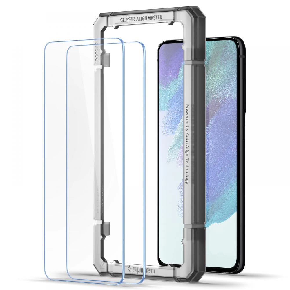 Spigen ALM Glas.tR tempered glass for Samsung Galaxy S21 FE - 2 pcs._14
