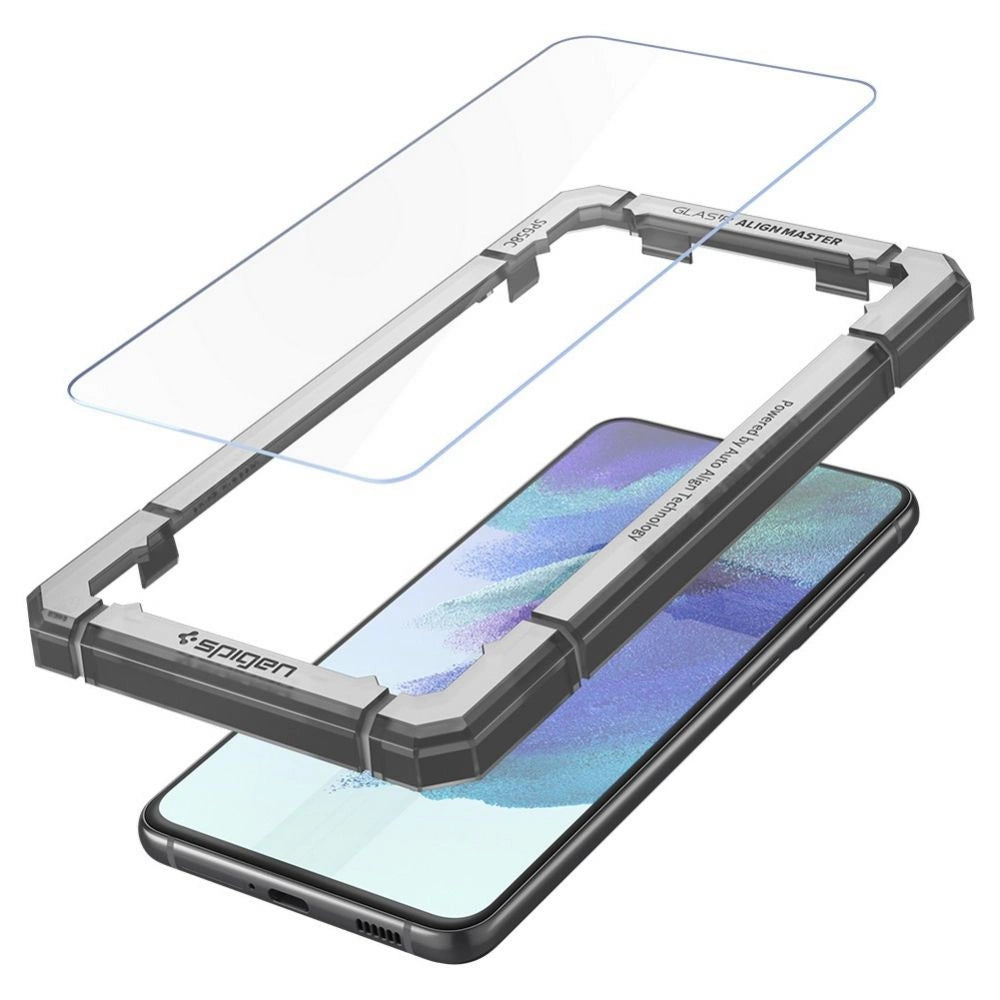 Spigen ALM Glas.tR tempered glass for Samsung Galaxy S21 FE - 2 pcs._9