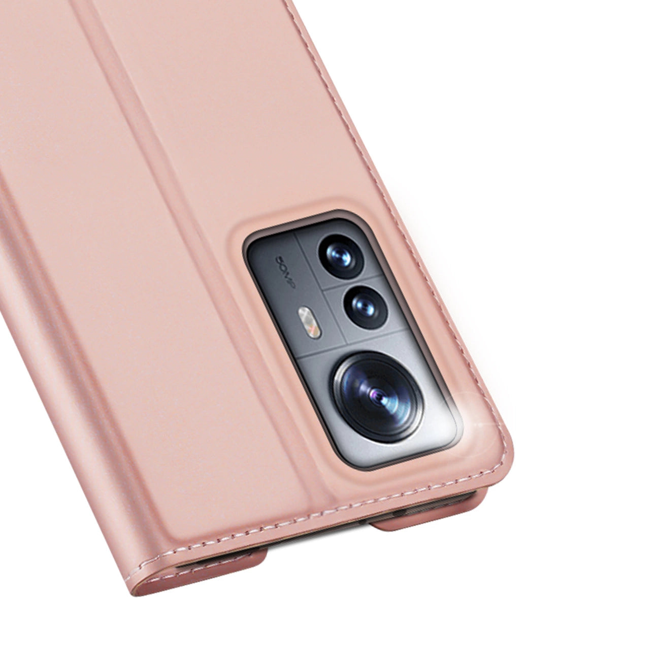 Dux Ducis Skin Pro Holster Cover Flip Cover for Xiaomi 12 Pro pink_2