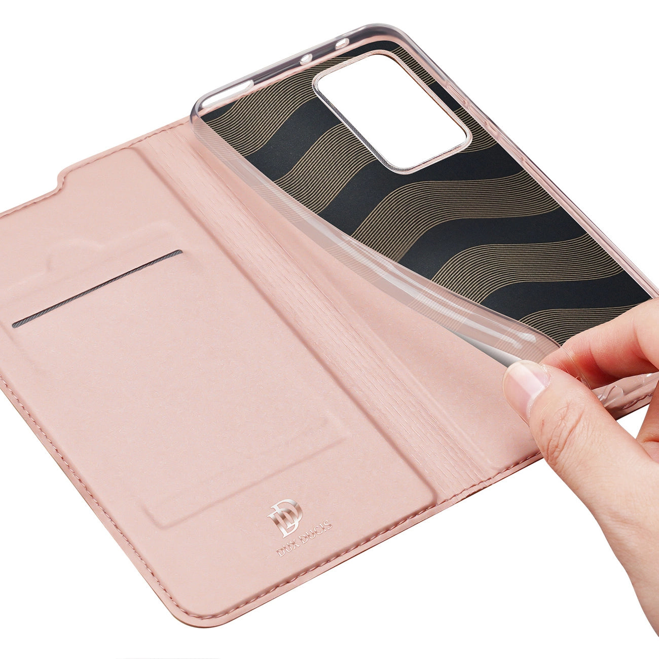 Dux Ducis Skin Pro Holster Cover Flip Cover for Xiaomi 12 Pro pink_8