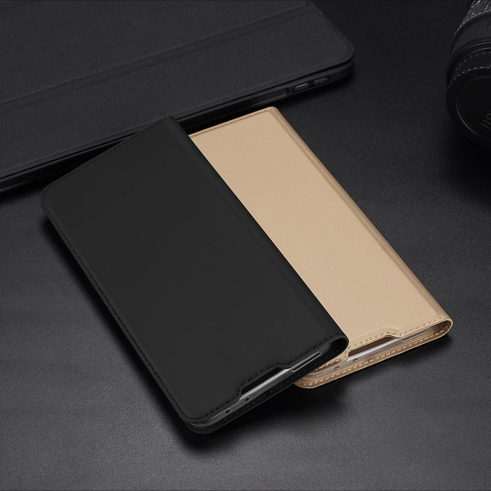 Dux Ducis Skin Pro Holster Cover Flip Cover for Xiaomi 12 Pro gold_16