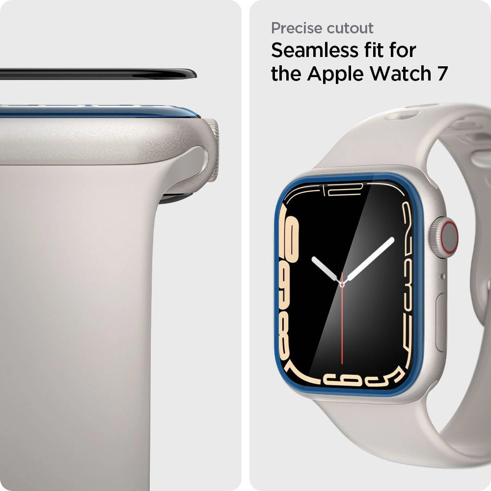 Spigen ProFlex EZ Fit Hybrid Glass for Apple Watch 7 / 8 (45 mm) - 2 pcs._11
