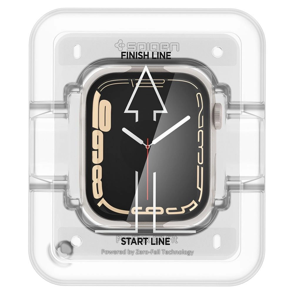 Spigen ProFlex EZ Fit Hybrid Glass for Apple Watch 7 / 8 (45 mm) - 2 pcs._6
