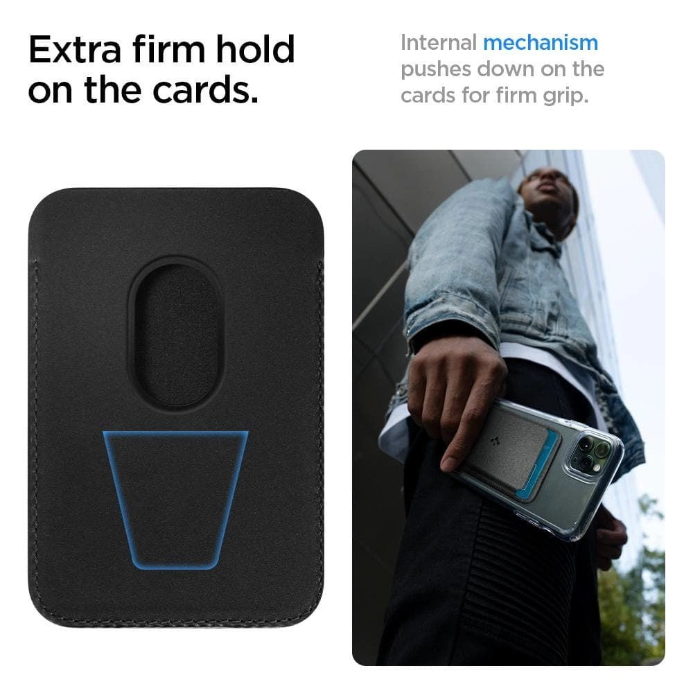 Spigen Valentinus Magnetic Wallet with MagSafe - Black_13