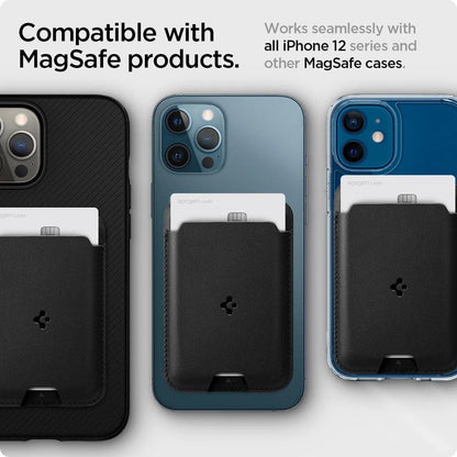 Spigen Valentinus Magnetic Wallet with MagSafe - Black_14