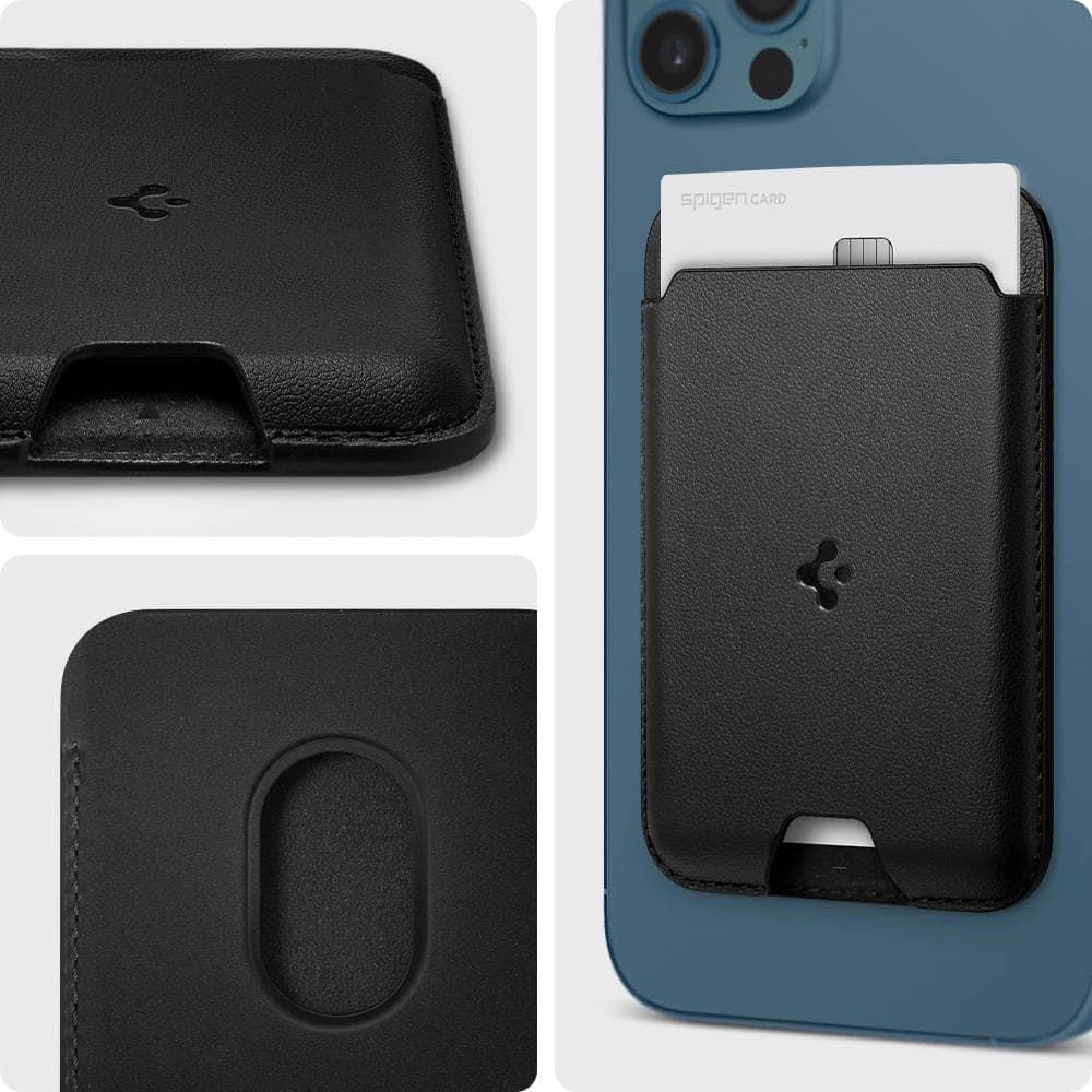 Spigen Valentinus Magnetic Wallet with MagSafe - Black_9