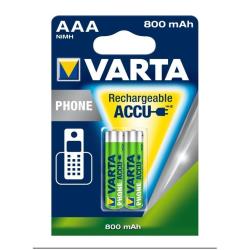 Bateria VARTA Profissional Accu NiMH 800 mAh AAA / Preto / 58398101402_0