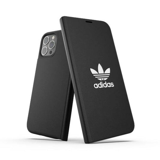 Adidas OR Booklet Case BASIC iPhone 12 Pro Max 6,7" czarno biały/black white 42228_0
