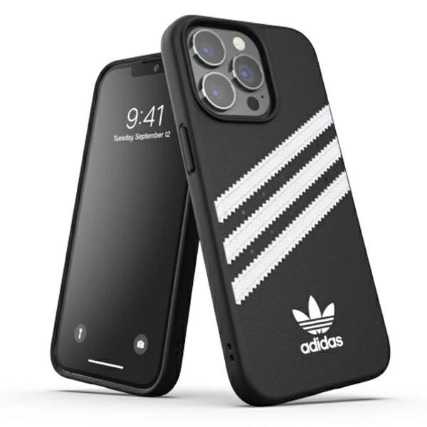 Adidas OR Moulded Case PU iPhone 13 Pro / 13 6,1" czarno biały / black white 47114_0