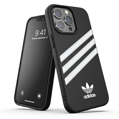 Adidas OR Moulded Case PU iPhone 13 Pro / 13 6,1" czarno biały / black white 47114_0