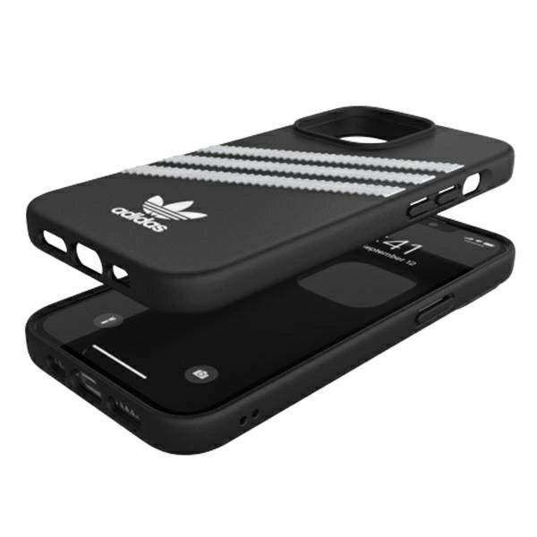 Adidas OR Moulded Case PU iPhone 13 Pro / 13 6,1" czarno biały / black white 47114_5