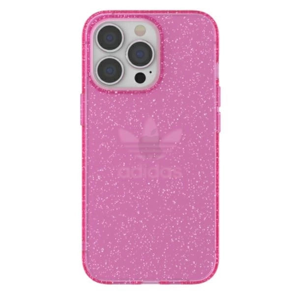 Adidas OR Protective iPhone 13 Pro / 13 6,1" Clear Case Glitter różowy/pink 47121_1