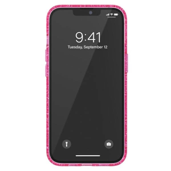 Adidas OR Protective iPhone 13 Pro / 13 6,1" Clear Case Glitter różowy/pink 47121_3