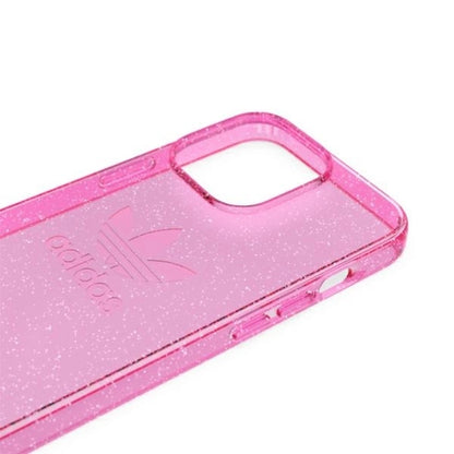 Adidas OR Protective iPhone 13 Pro / 13 6,1" Clear Case Glitter różowy/pink 47121_4