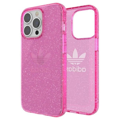 Adidas OR Protective iPhone 13 Pro / 13 6,1" Clear Case Glitter różowy/pink 47121_6