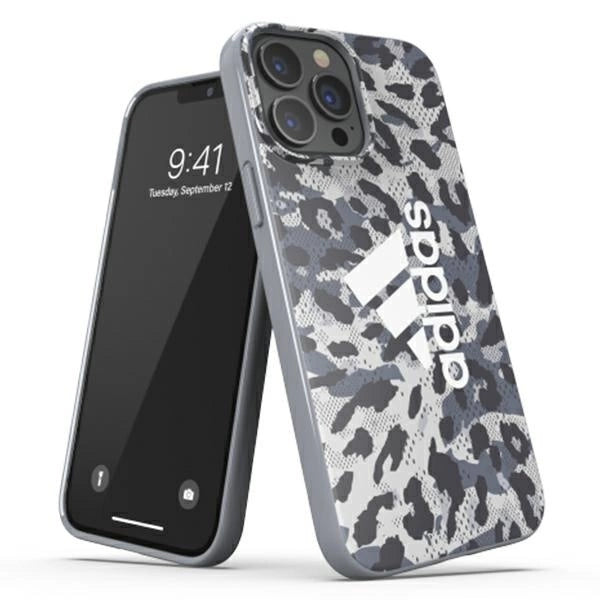 Adidas OR Snap Case Leopard iPhone 13 Pro Max 6,7" szary/grey 47262_0
